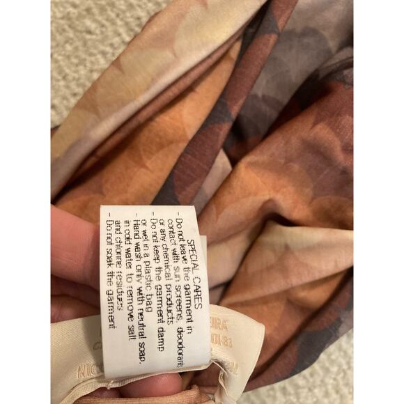 Adriana Degreas ~ Brazil Scales Print One Piece Swimsuit Sz 3 ~ NWT $380 - Picture 9 of 10